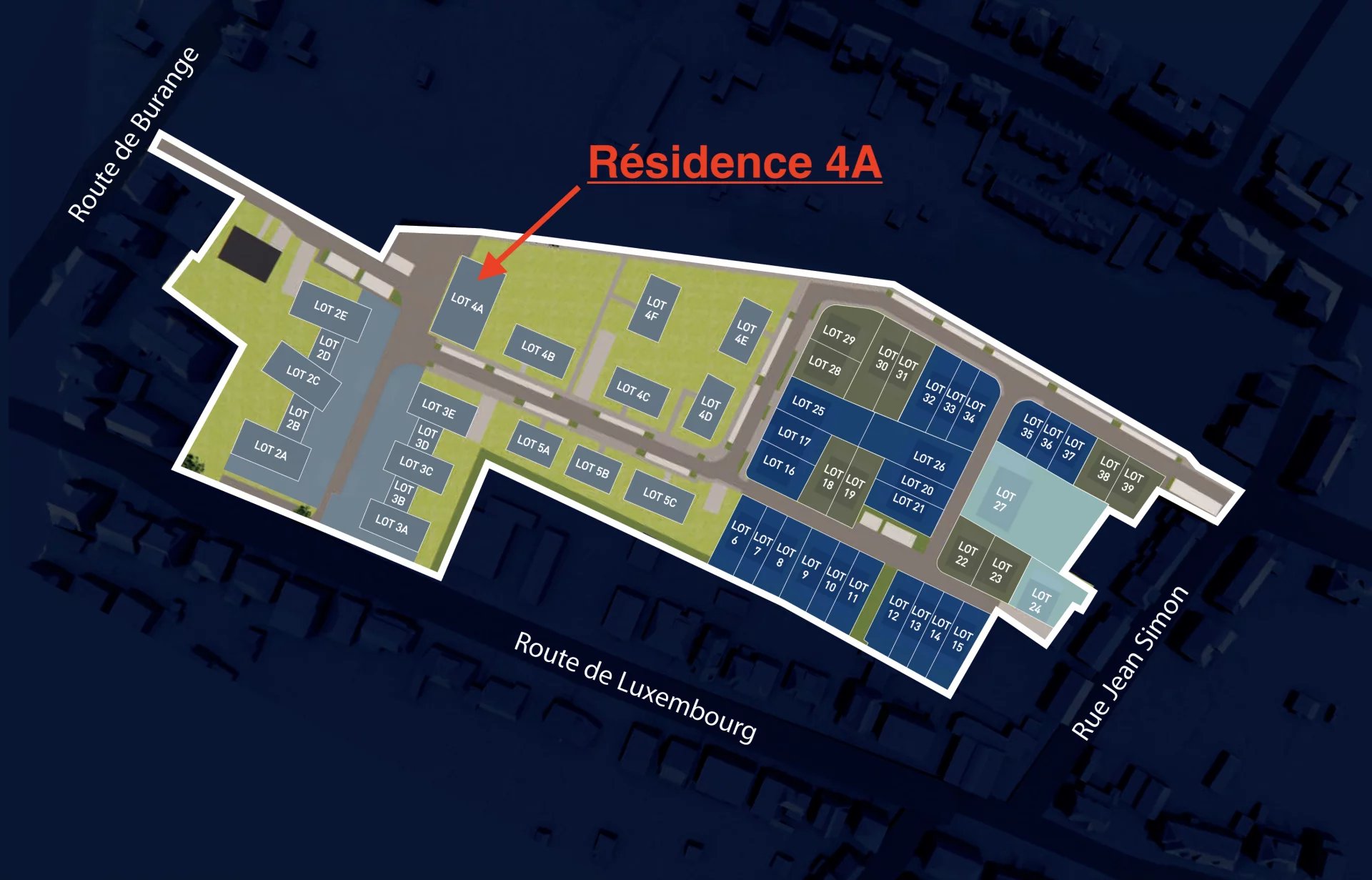 Appartement 2 chambres à vendre à Dudelange