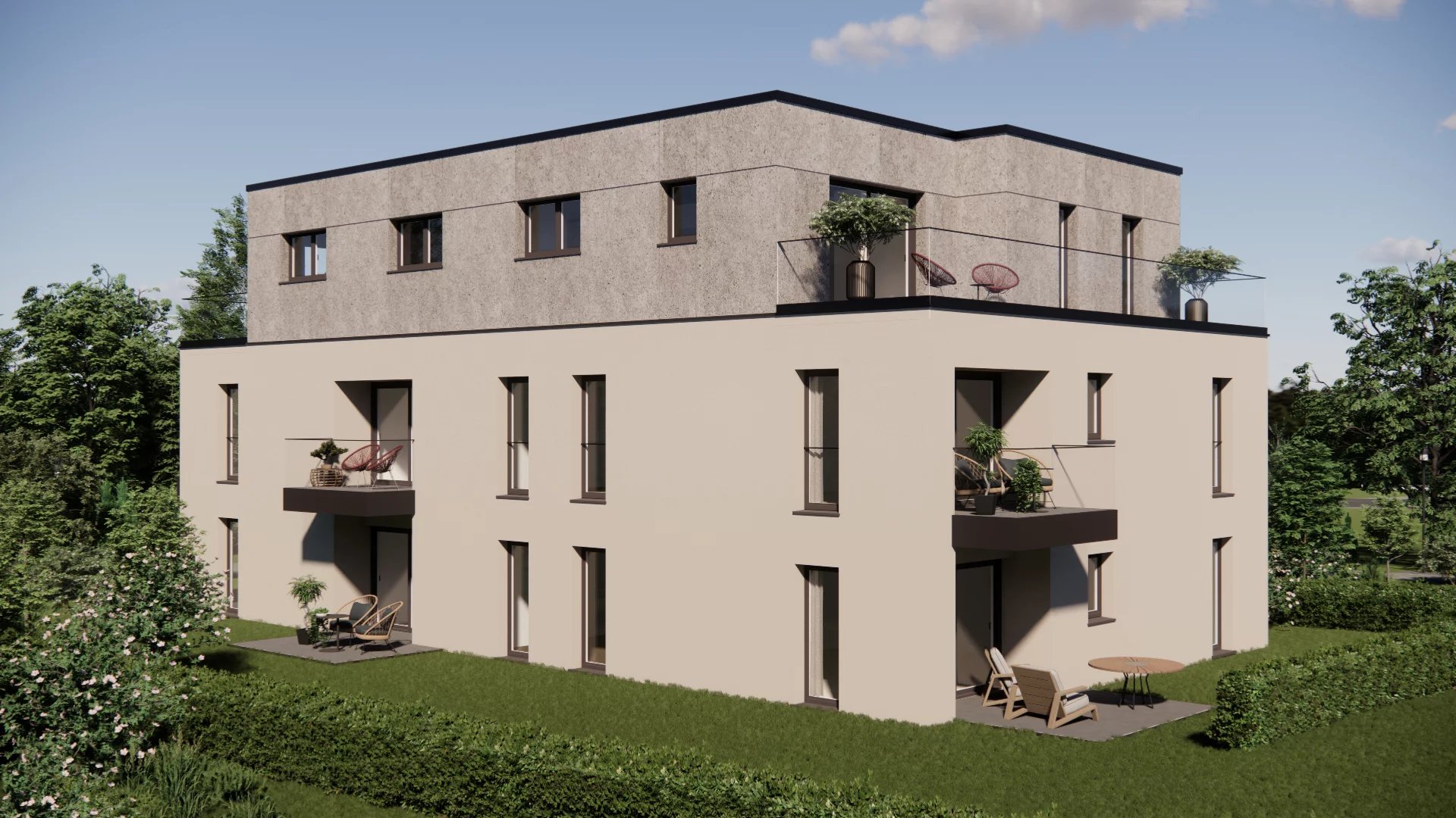 Appartement 2 chambres à vendre à Dudelange